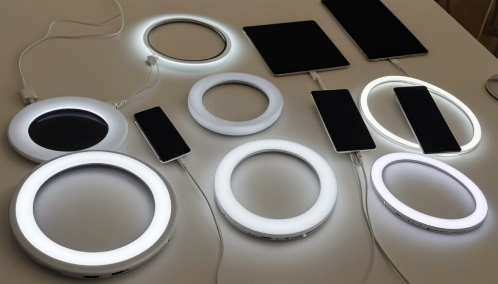 Mejores marcas de aros de luz para iPad